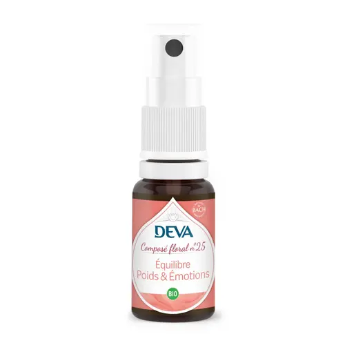 Composé floral poids & émotions DEVA - 15 ml