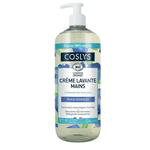 Crème lavante mains consoude bio française Coslys - 1 L