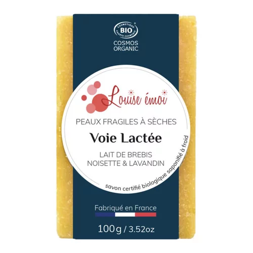 Savon solide "Voie lactée" huile de noisette et lait de brebis - 100g