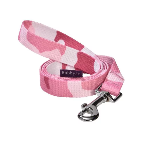 Laisse camouflage rose taille XS