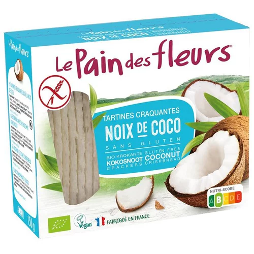 Tartines craquantes noix de coco 150 g PAIN DES FLEURS