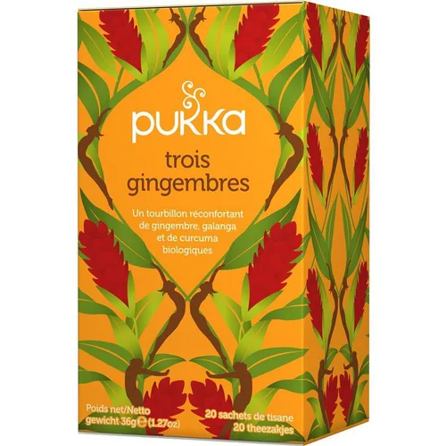 Infusion Trois gingembres 20 infusettes