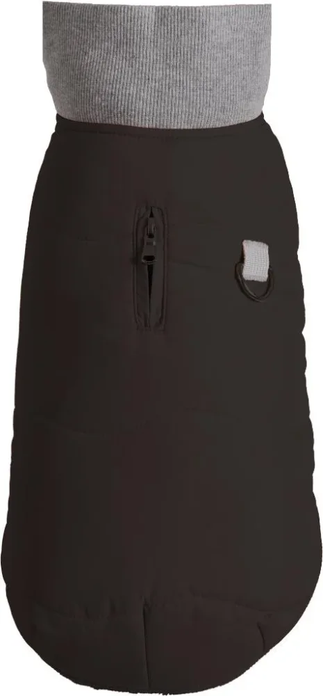 Manteau pour chien coloris noir Bobby Contraste - Taille 28XS