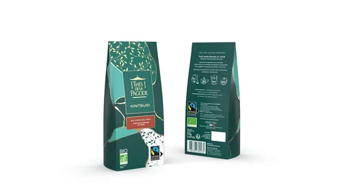 Thé noir épices et anis bio Au coin du feu 2023 Kintsugi Thé de la Pagode - 70 g
