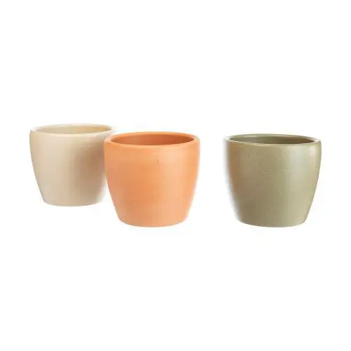 Cache-pot Cactus en céramique coloris vert - Ø 9 cm