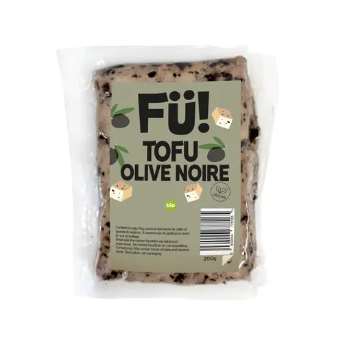 Tofu bio olive noire Fü - 200 g
