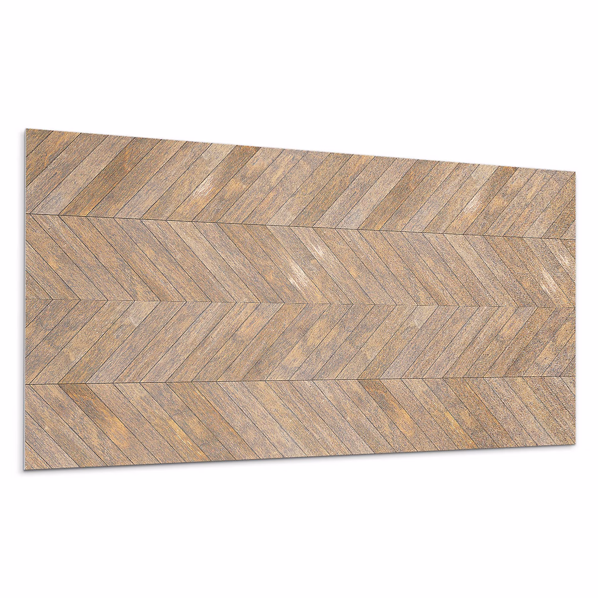 Carreau Vinyl Adhésif Wallfluent 40 × 20 cm Feuilles Sur Un Fond Texturé 10 pièces