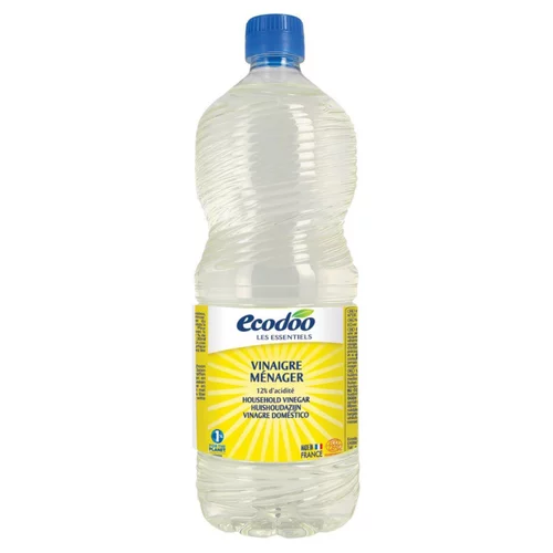 Vinaigre d'alcool blanc 12% acidité Ecodoo 1 l