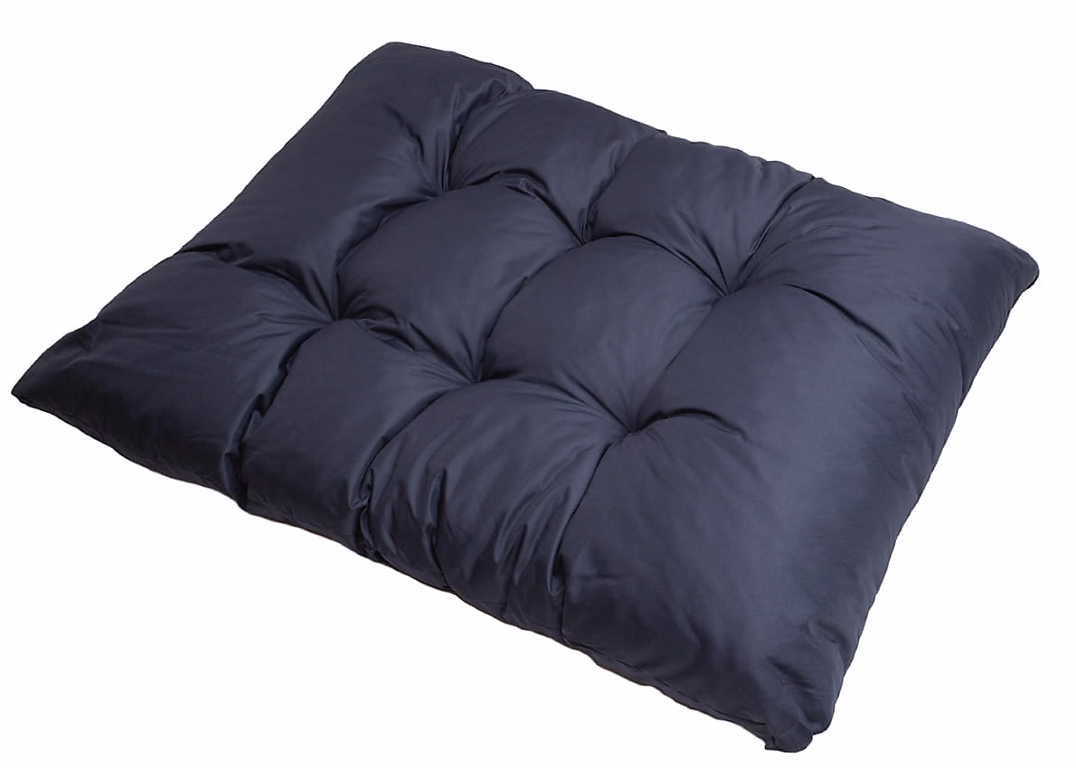 Coussin de palette 120 × 50cm Coussin d'assise coussin de jardin confortable Coussin de jardin Coussin de palette Bleu foncé