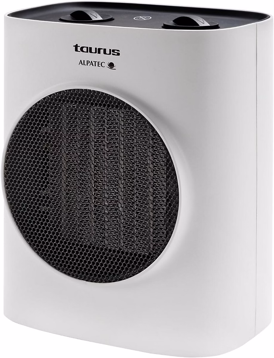 Radiateur soufflant – Chauffage céramique Taurus 1500W Blanc