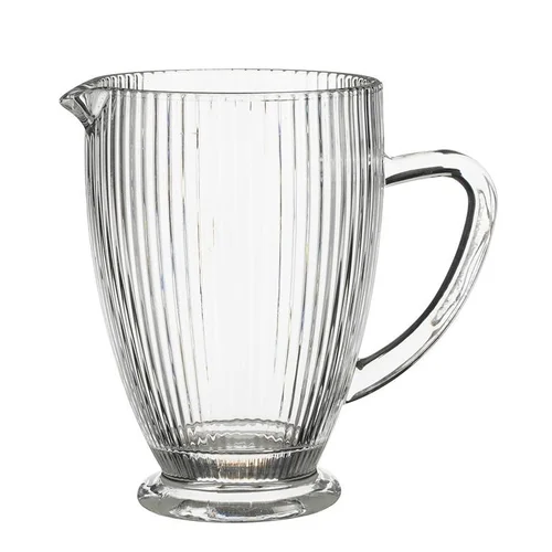 Pichet en verre transparent Merlot - Ø 14 x H 18,5 cm