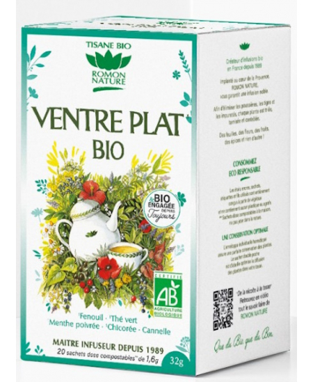 Romon Nature - Tisane Ventre plat - 20 sachets
