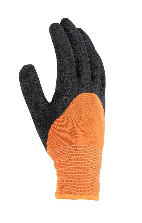 Gant saison noir/orange Instant nature - Taille 7