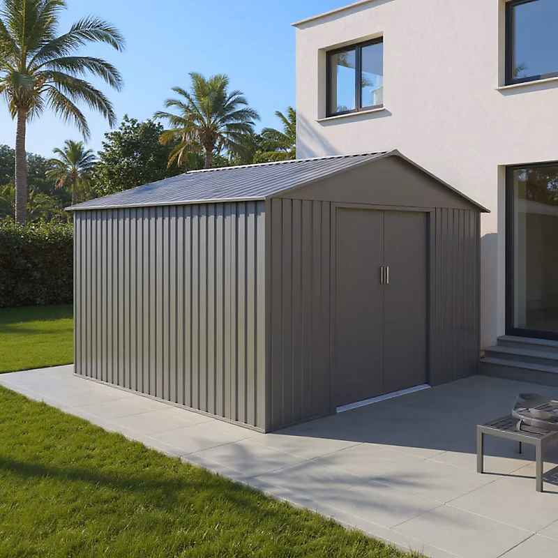 Abri de jardin en métal – MJ 9 | 7 m² | Anthracite