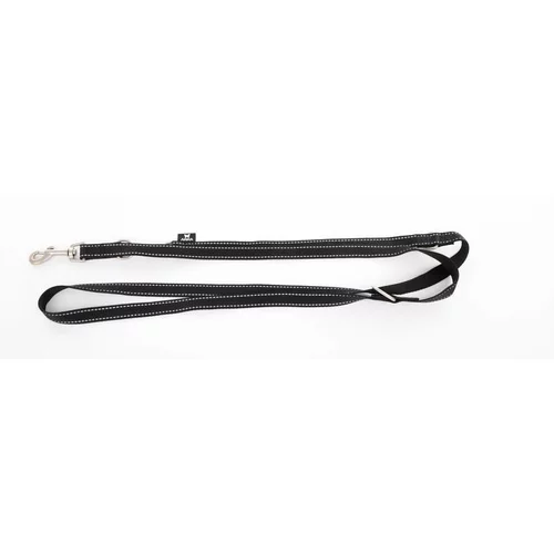 Laisse multi-positions Neo+ noire pour chien 1,5x200 cm