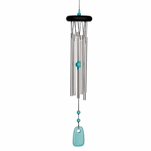 Carillon turquoise Woodstock Chimes Chakra - 44 cm