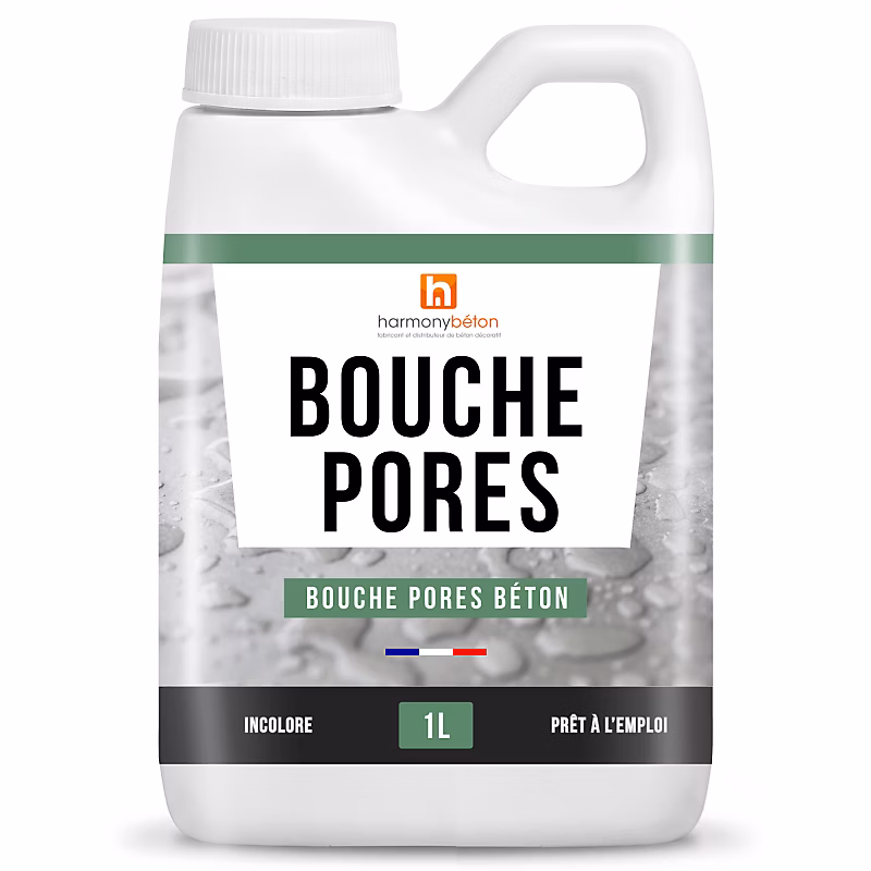 Bouche-pores hydrofuge pour béton – 1 L, Harmony Béton