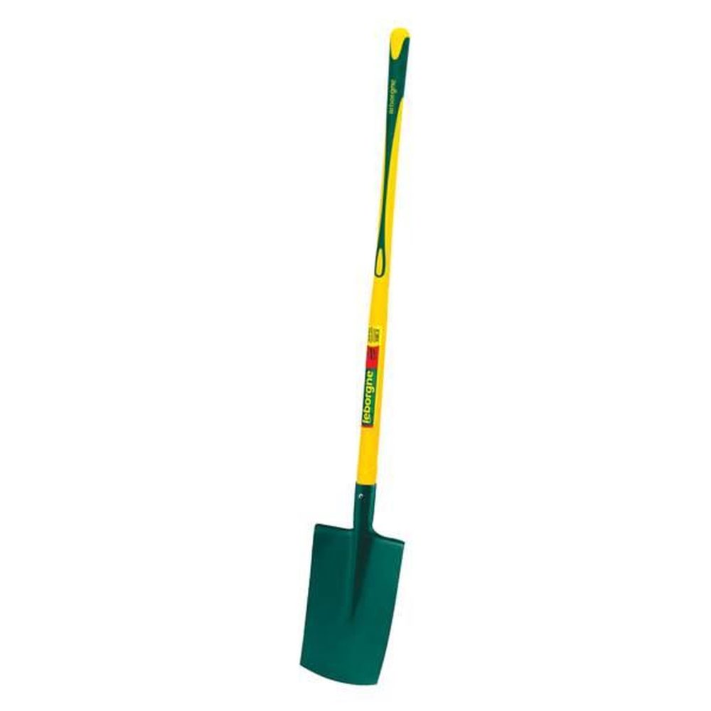 Leborgne Bêche à rebord 28 cm - manche pomme Novagrip