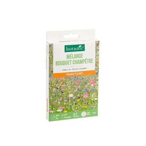 Mélange de graines pour bouquet champêtre botanic® - graines à semer (5 m²)