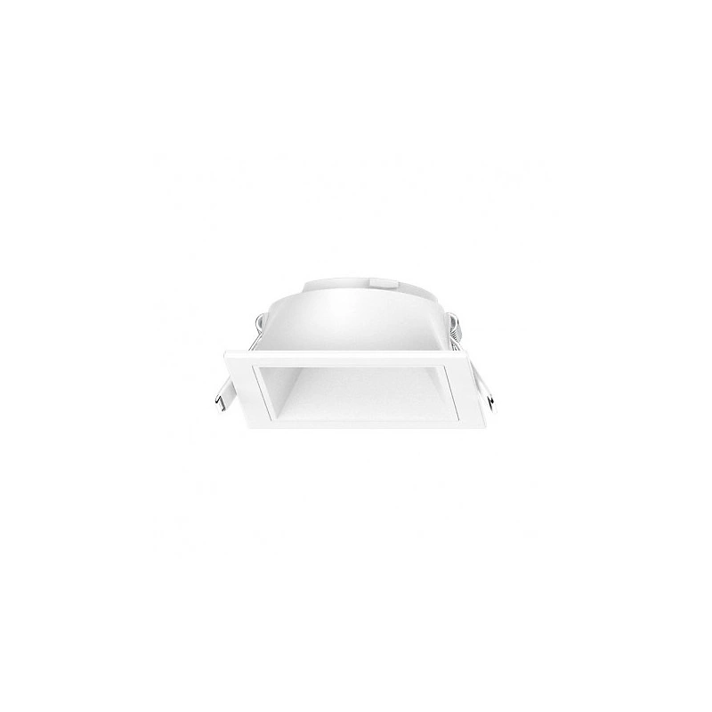 Collerette Basse Luminance IP20 82mmx82mm Blanc – perçage 68mmx68mm