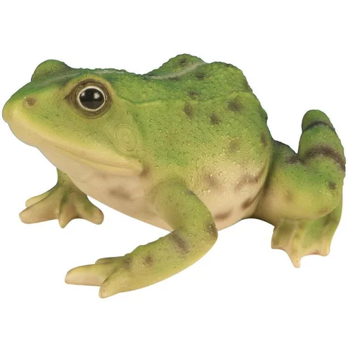 Statue de jardin grenouille verte H 15cm
