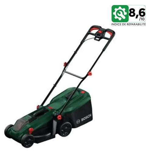Tondeuse électrique Rotak lame 32 cm avec batterie 4,0 AH Bosch - 18 V