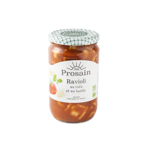 Ravioli bio tofu et basilic Prosain - 680 g