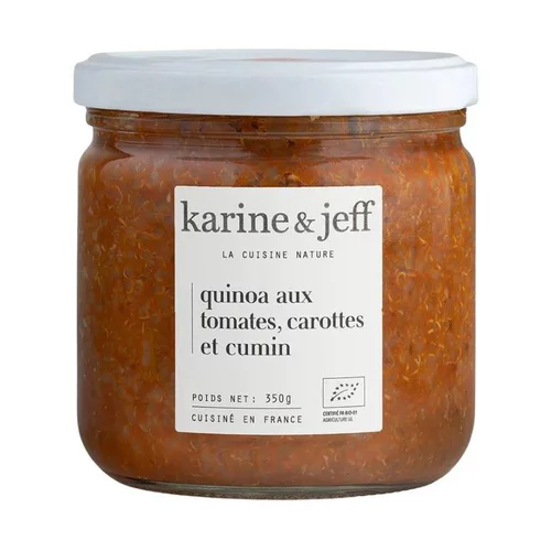 Bocal de quinoa à la bolivienne bio Karine & Jeff - 350 g