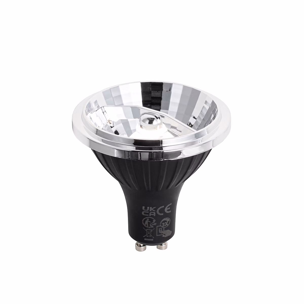 Ampoule LED GU10 à 3 niveaux de luminosité 70mm 6.5W 600LM 4000K | Ampoule