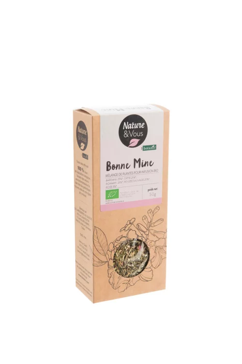 Infusion bio mélange bonne mine Nature & Vous – 50 g