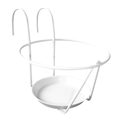 Porte pot soucoupe blanc Ø 20/22 cm