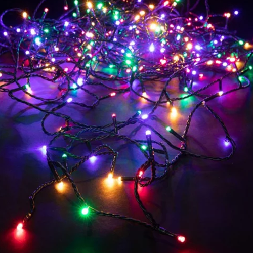 GUIRLANDE LUMINEUSE FLICKER LIGHT® 192 LED MULTICOLORES - 16 M