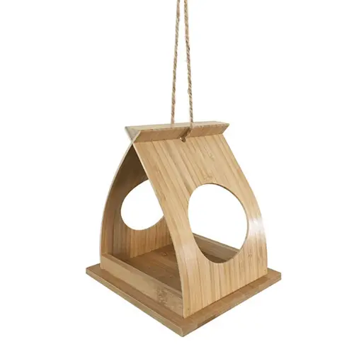 Mangeoire strück en bambou 15 x 18 x 16 cm