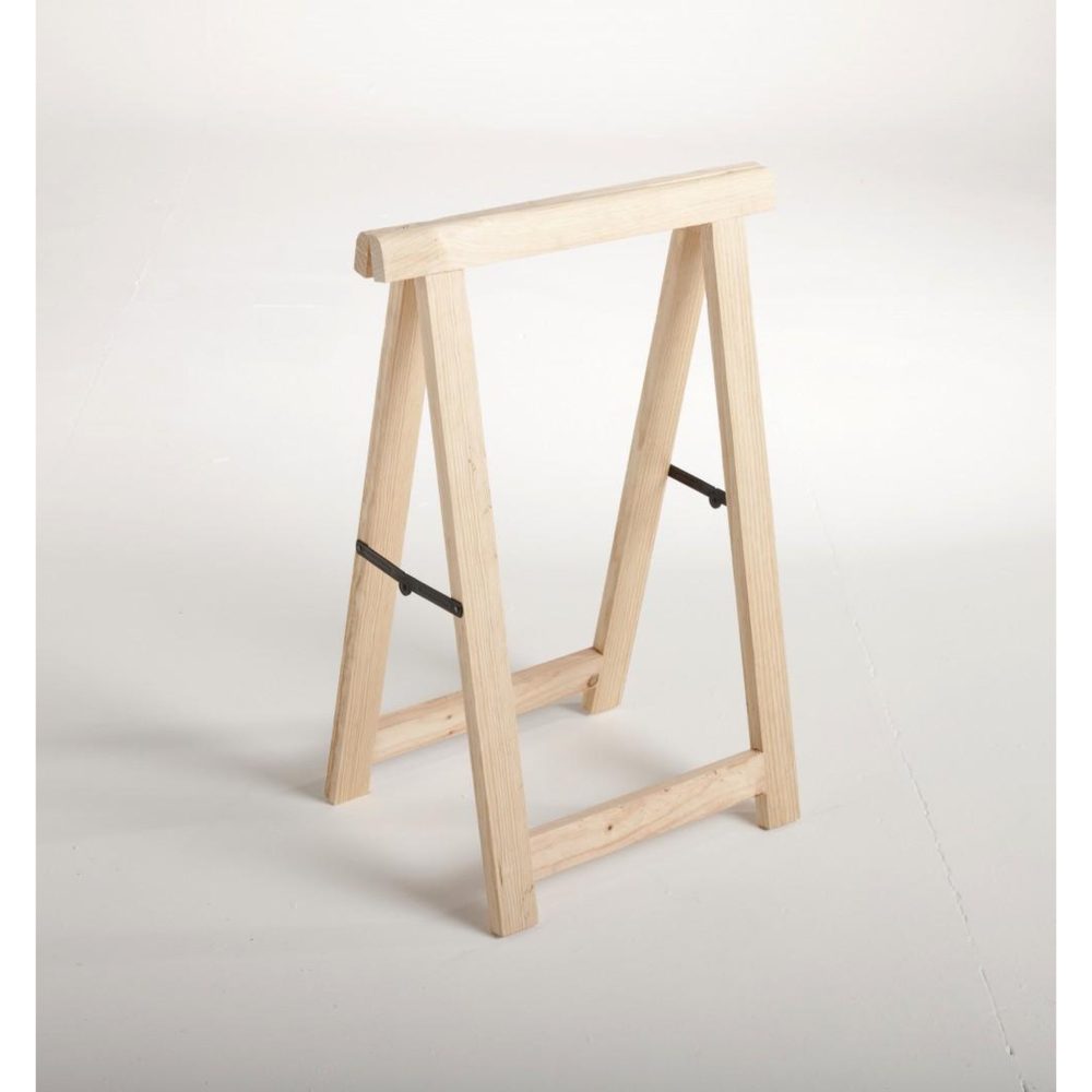 Astigarraga Tréteau pin pinpro ASTIGARRAGA, H.75 x l.53 cm – 53 cm acier