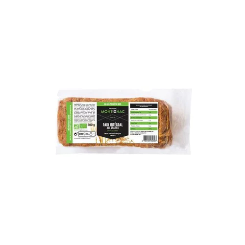 Pain Montignac aux graines bio tranché Belledonne - 500 g