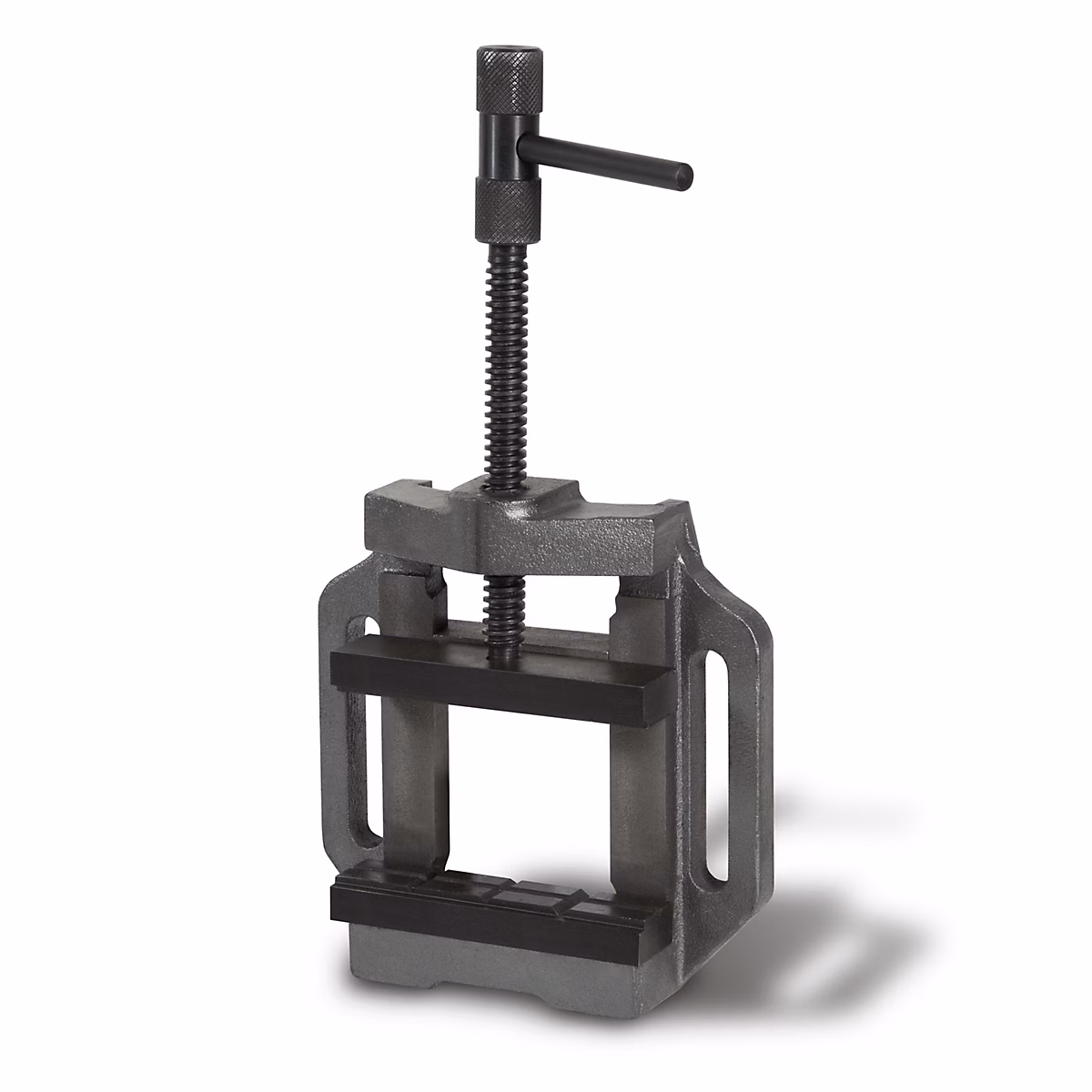 EBERTH Etau perceuse colonne en fonte grise et acier | Largeur des mâchoires 125mm – Largeur de serrage maximale 100mm