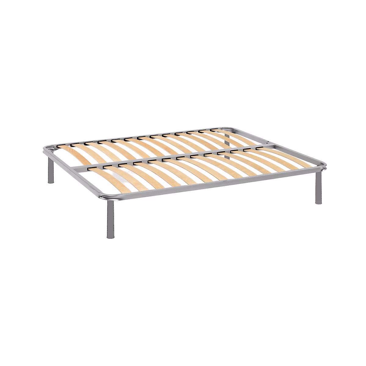 Cadre de Lit Double Alessa – Double 140 × 190 cm Gris