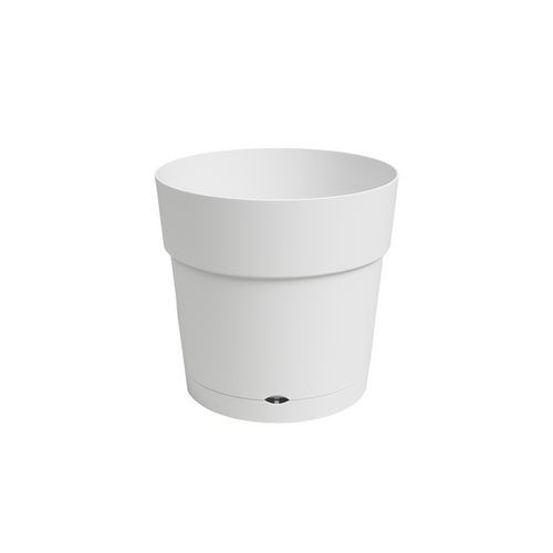 POT CAPRI WIDE RESERVE D'EAU - ARTEVASI® - ∅30CM - BLANC