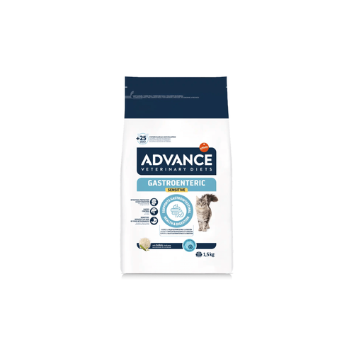 CROQUETTES CHAT ADVANCE® VETERINARY DIETS - GASTROENTERIC SENSITIVE - 1,5KG