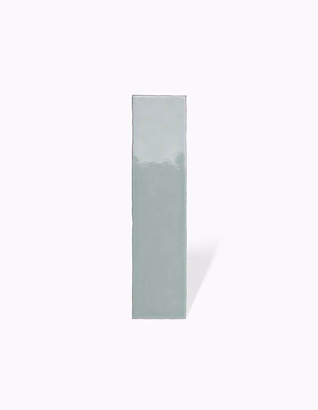 Carrelage faïence murale pâte blanche Epopée Bleu Tiffany – 7, 5 × 30 cm pour intérieur, MK2305255