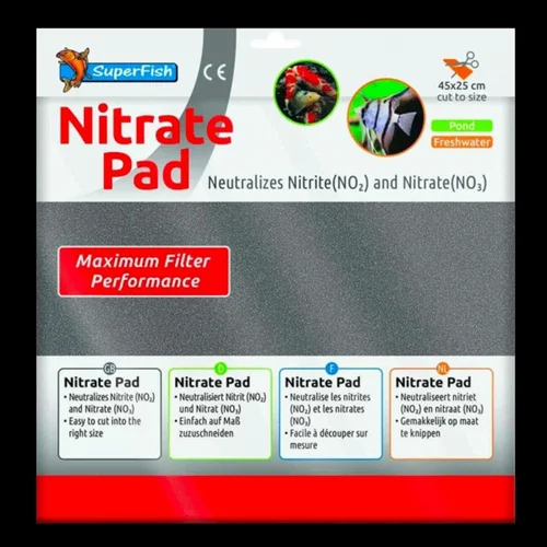 Mousse filtrante anti-nitrate, efficace, SUPERFISH BASSIN - 45x25 cm