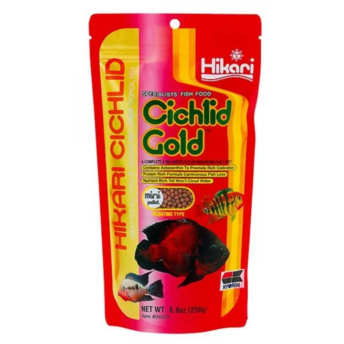 Nourriture poissons aquarium - HIKARI AQUARIUM Cichlid Gold Mini- 250g