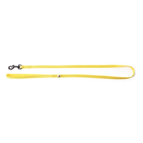 Laisse réfléchissante pour chat Flash jaune - 100 cm