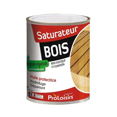 Huile saturateur pour mobilier en bois 750 ml