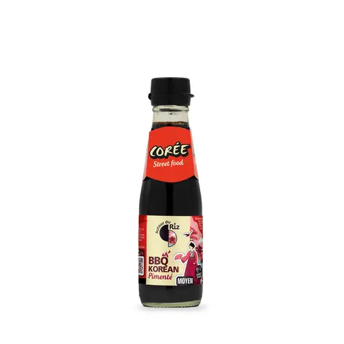 Sauce coréenne pimentée pour barbecues, marinades Compagnie Autour du riz - 200 ml