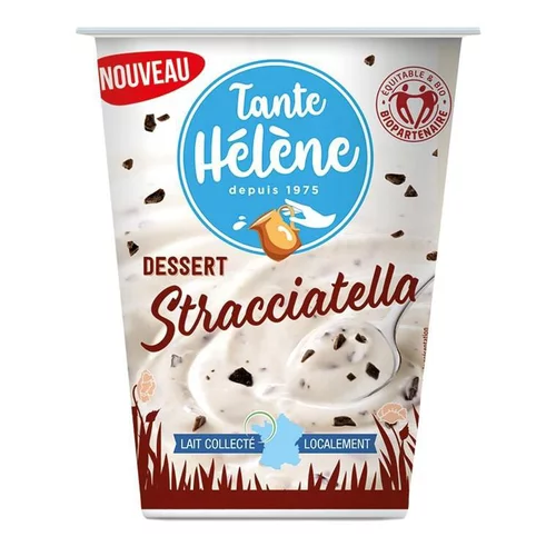 Dessert stracciatella Tante Hélène - 400g