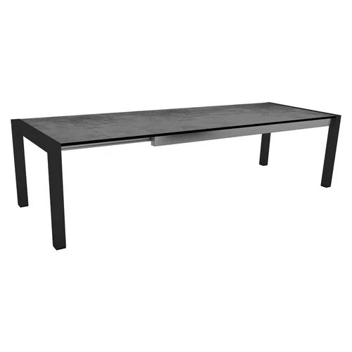 Table extérieure coloris gris en aluminium Stern - 214 x 254 x 294 x 100 cm