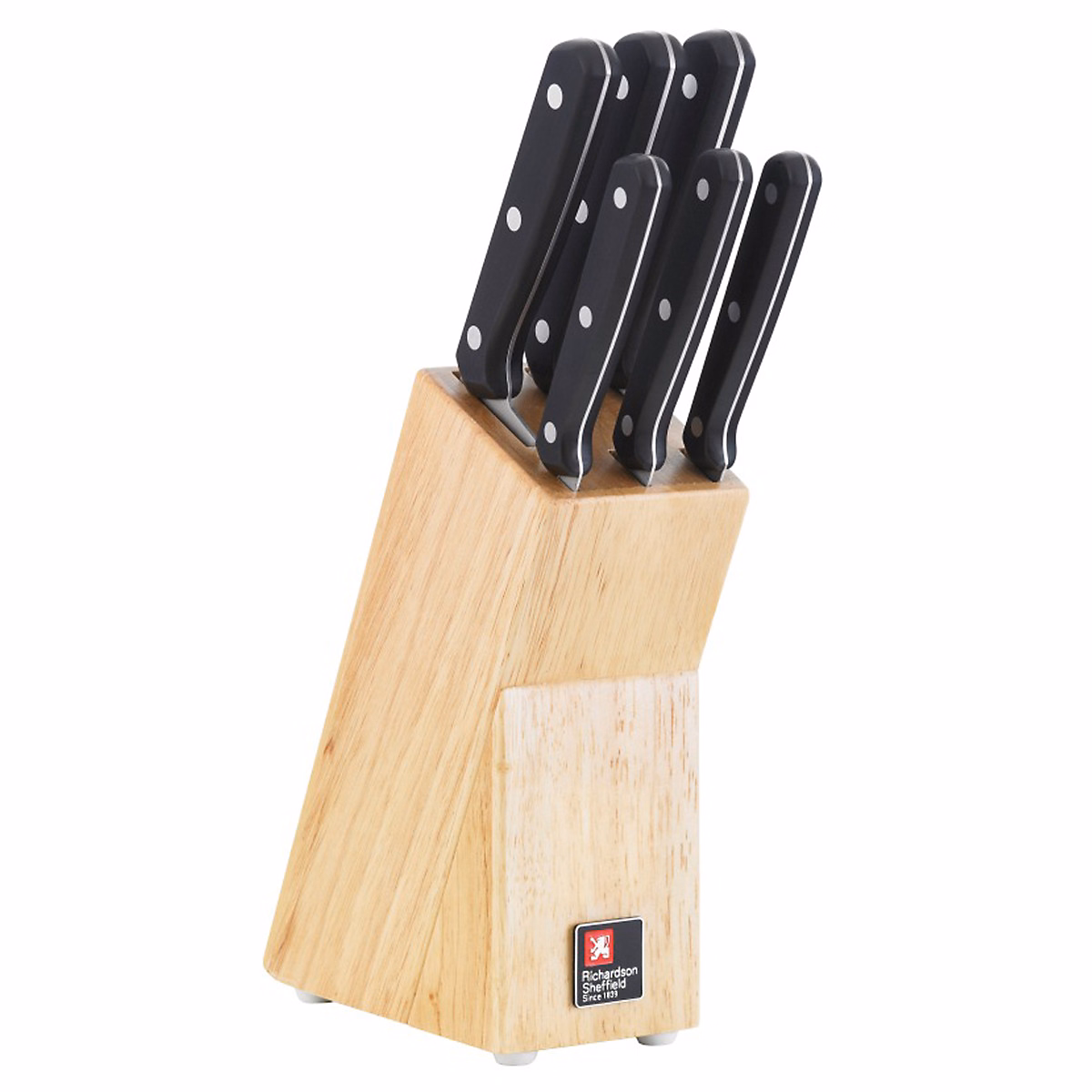 Bloc en bambou avec 6 couteaux de cuisine – Cucina par Richardson Sheffield