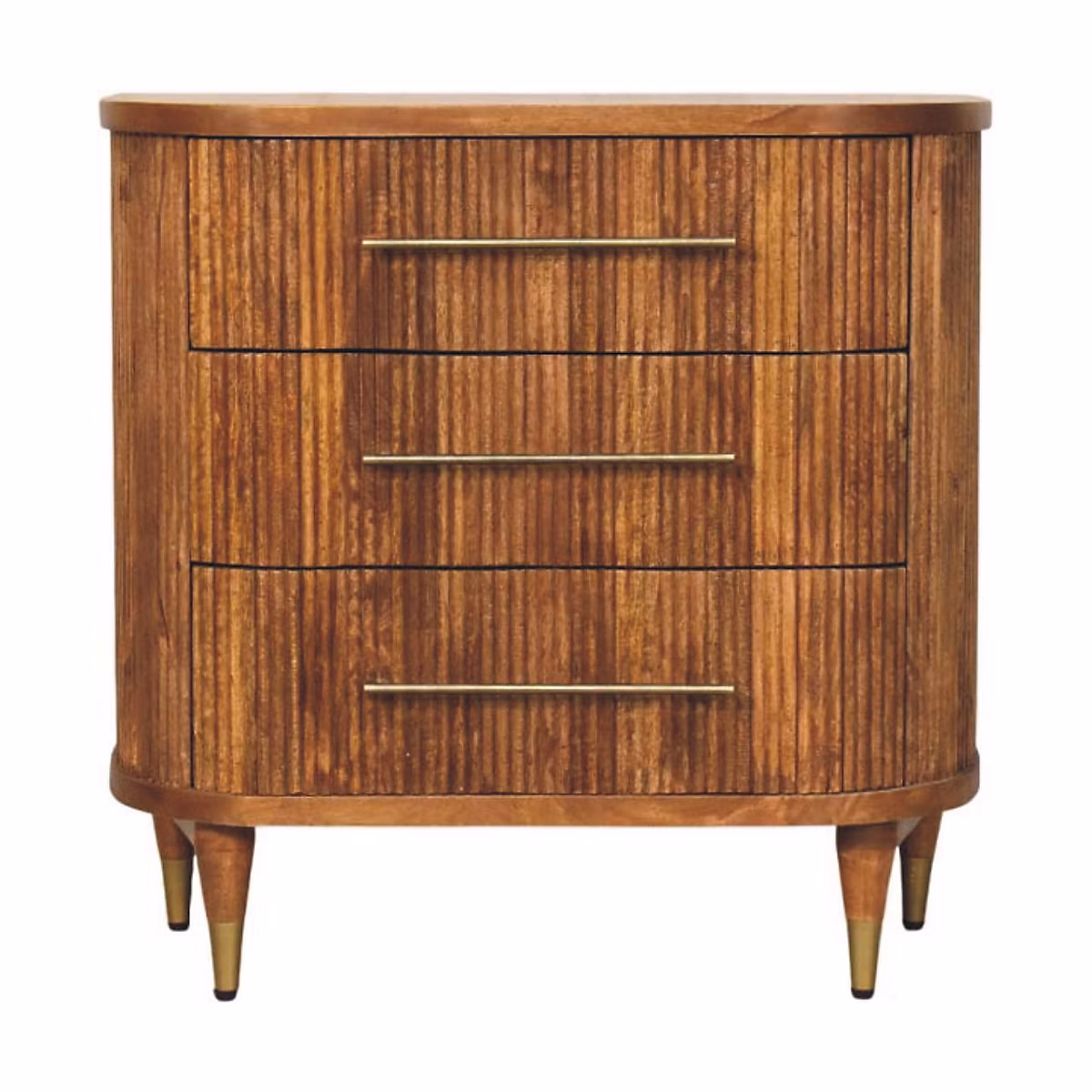Table – Artisan Furniture Emerson Commode à 3 tiroirs à rainures