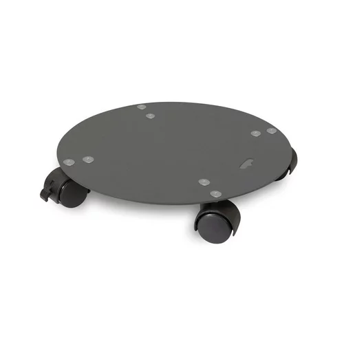 Roule-plante design rond en acier gris anthracite Louis Moulin Basics - ø 40 cm